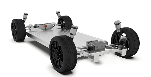 轴向磁通电机底盘设计