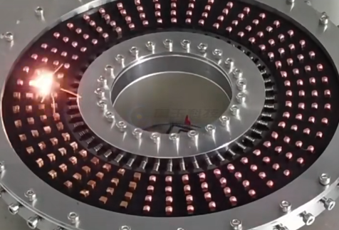 扁线电机焊接（小红书找的图）