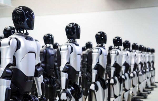 人形机器人量产-网图