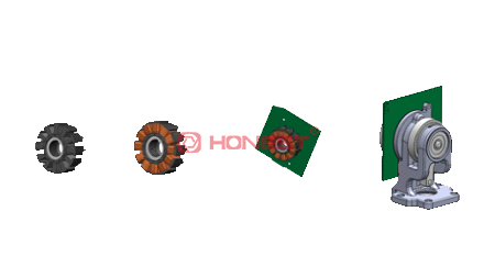 尿素泵电机组装生产线-散件