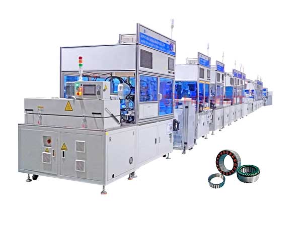 人形机器人电机自动装配生产线 人形机器人电机自动装配生产线