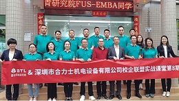 合利士邀请—基业常青FUS-EMBA2102班同学参观指导