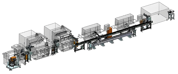 自动化生产线模块化工站线体