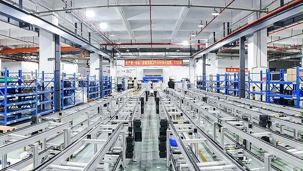 人形机器人产线图-乐聚 已确认可以外发