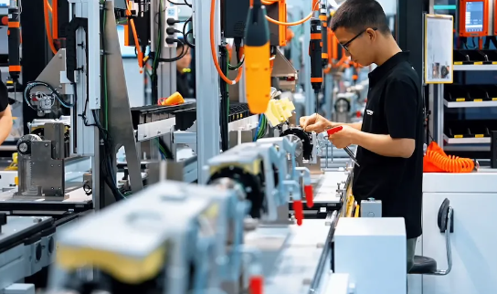 人形机器人生产线图-网图