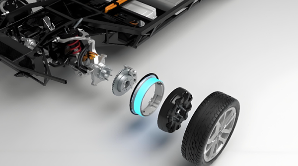 新能源汽车轮毂结构