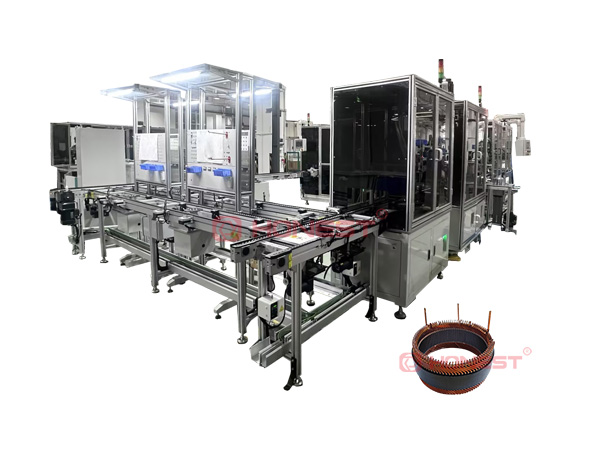 扁线发电机定子装配生产线